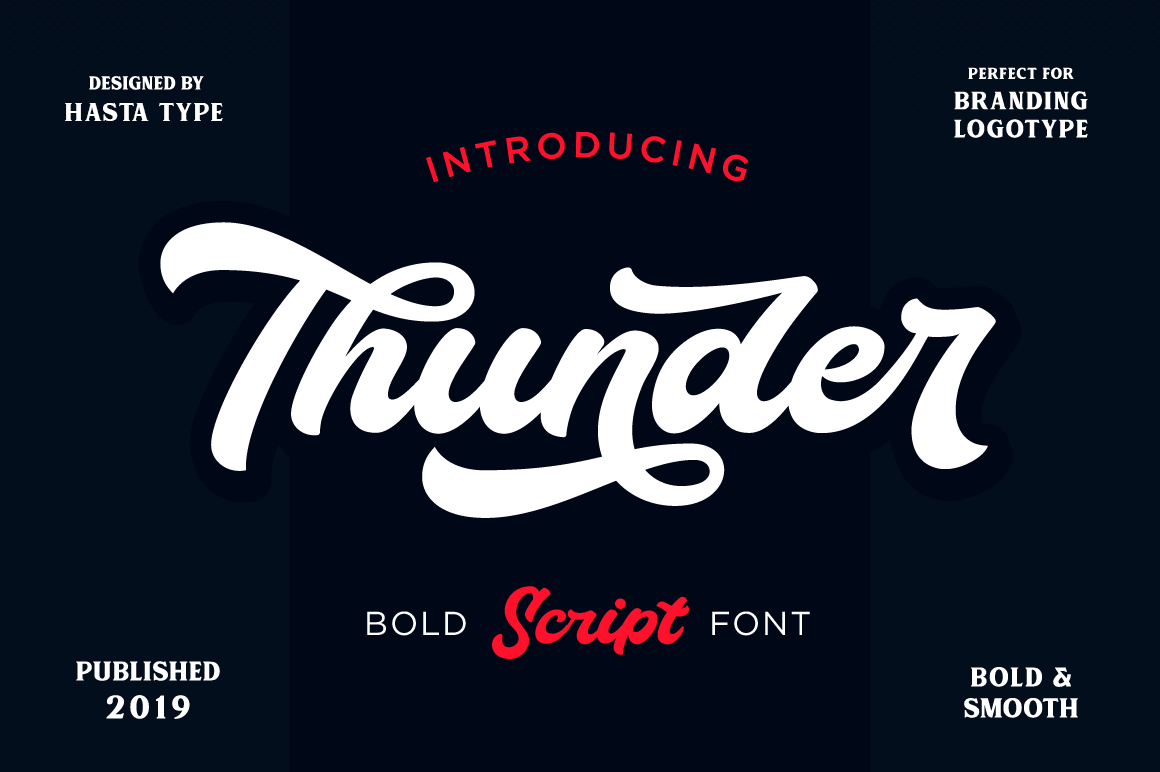 Thunder Script Header 1
